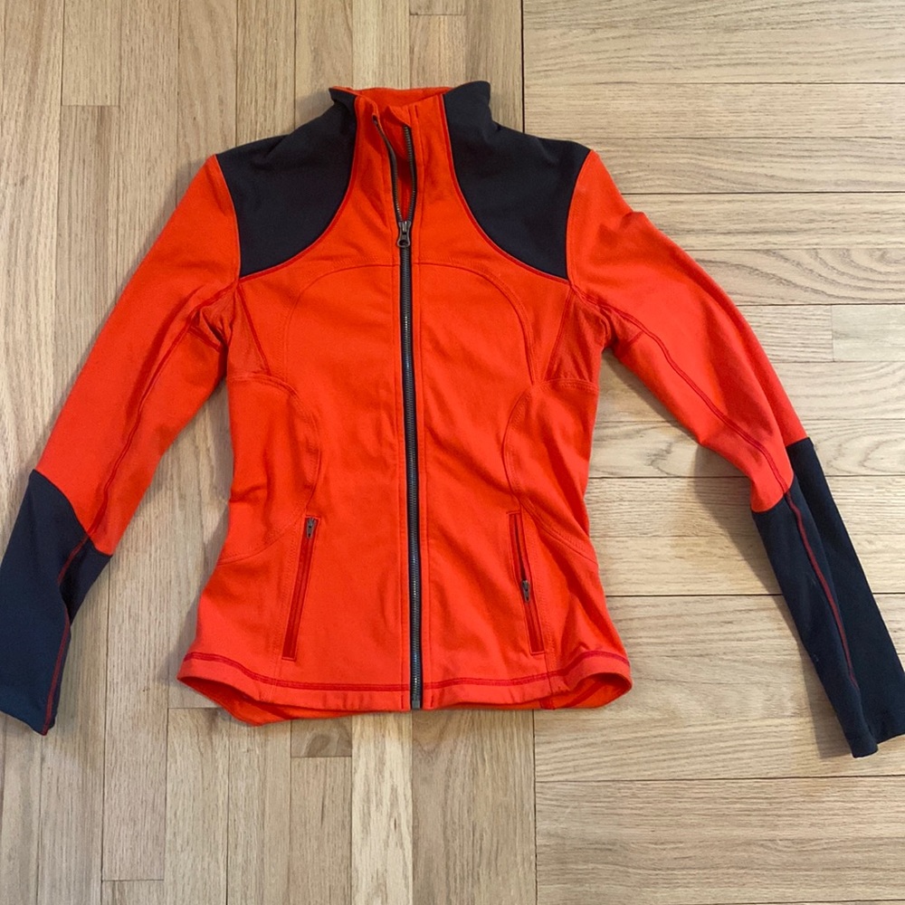 Women's Orange and Black Jacket